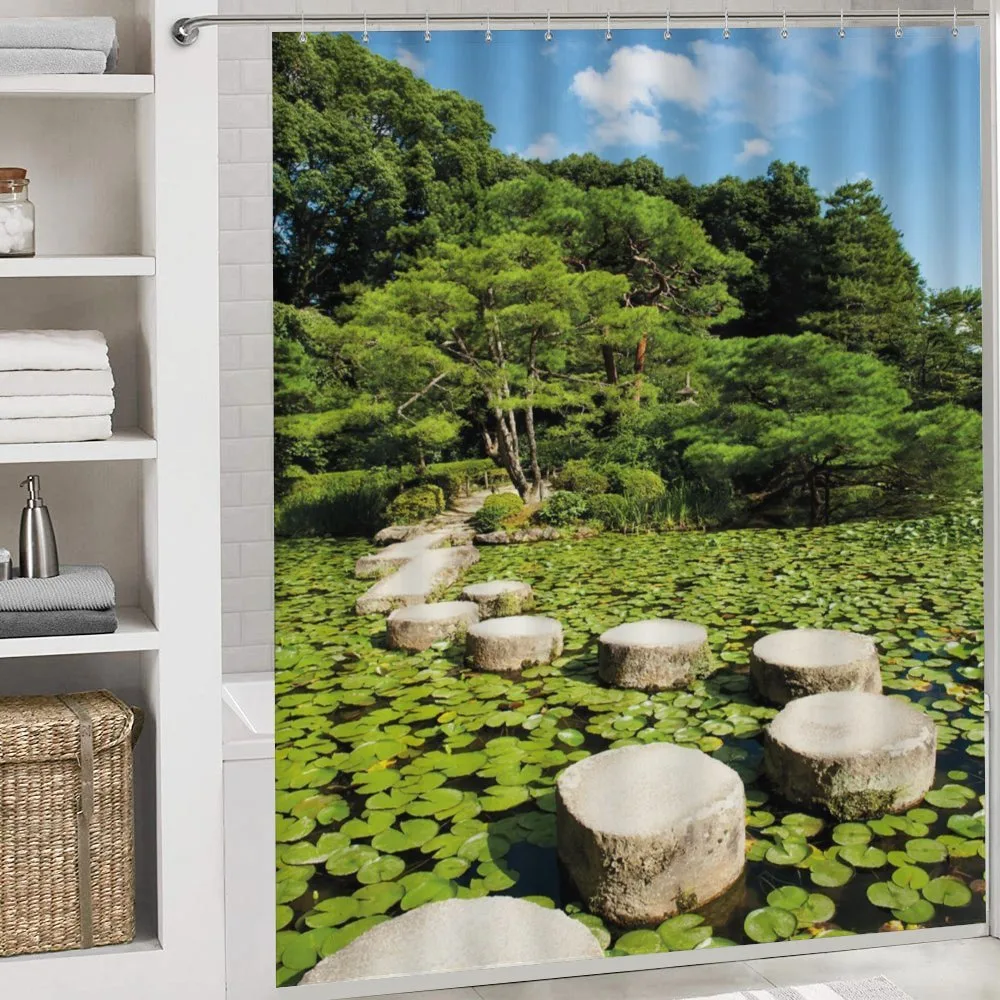 Japanese Stone Path Lotus — Detail 4