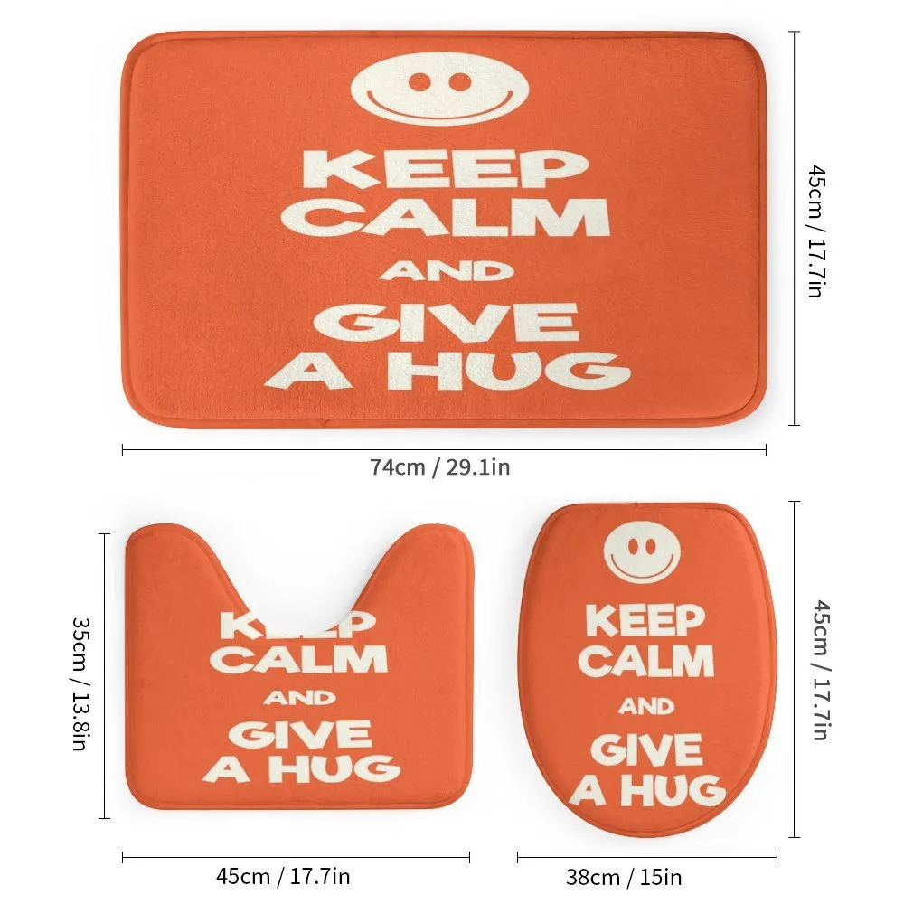Keep Calm and Give a Hug Smile — Detail 1