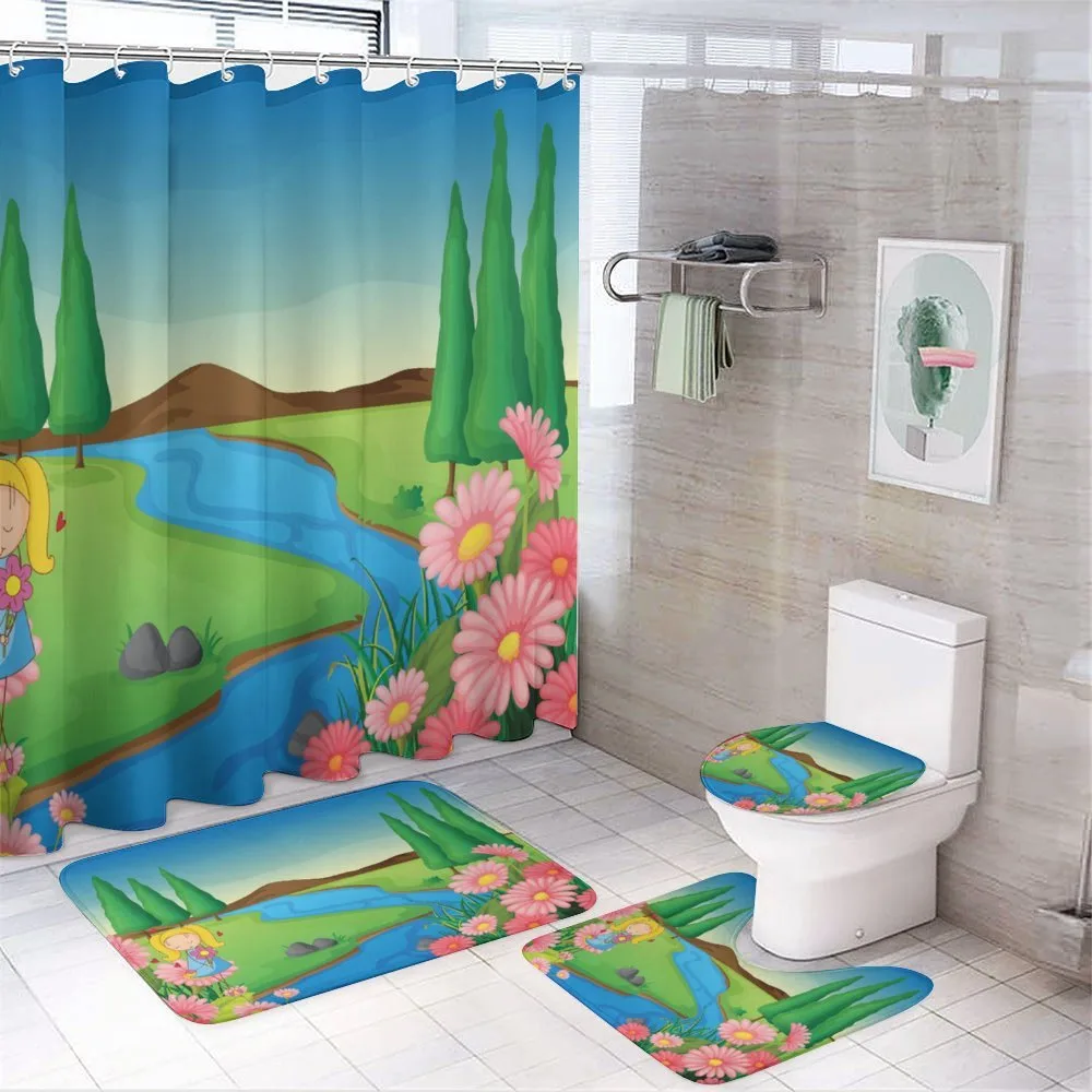 Little Girl Calming Nature — Your design