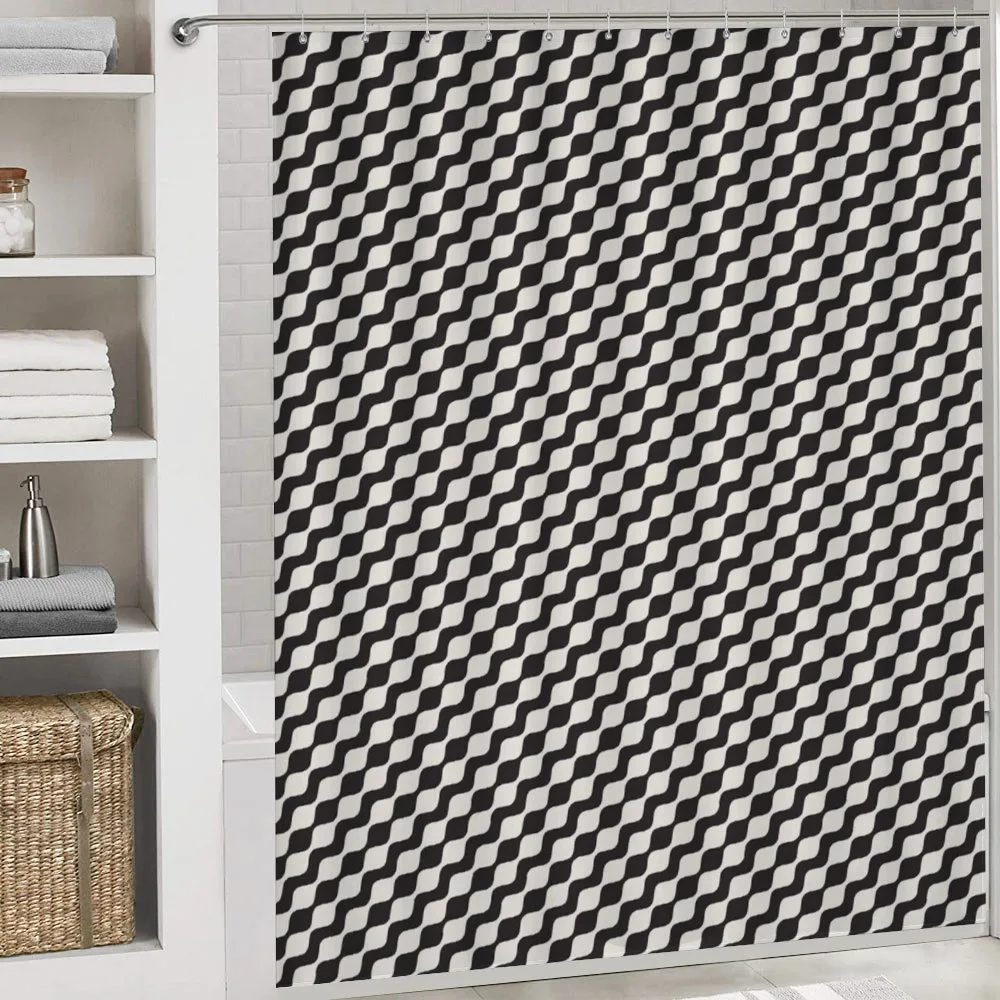 Monochromatic Wavy Stripes — Detail 4