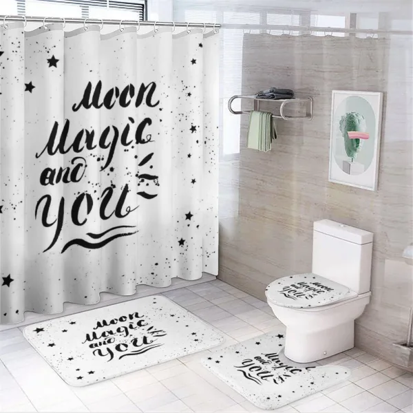 Moon Magic and You on a shower curtain