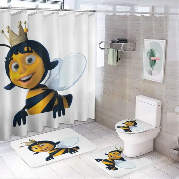 Mother of the Colony on a shower curtain