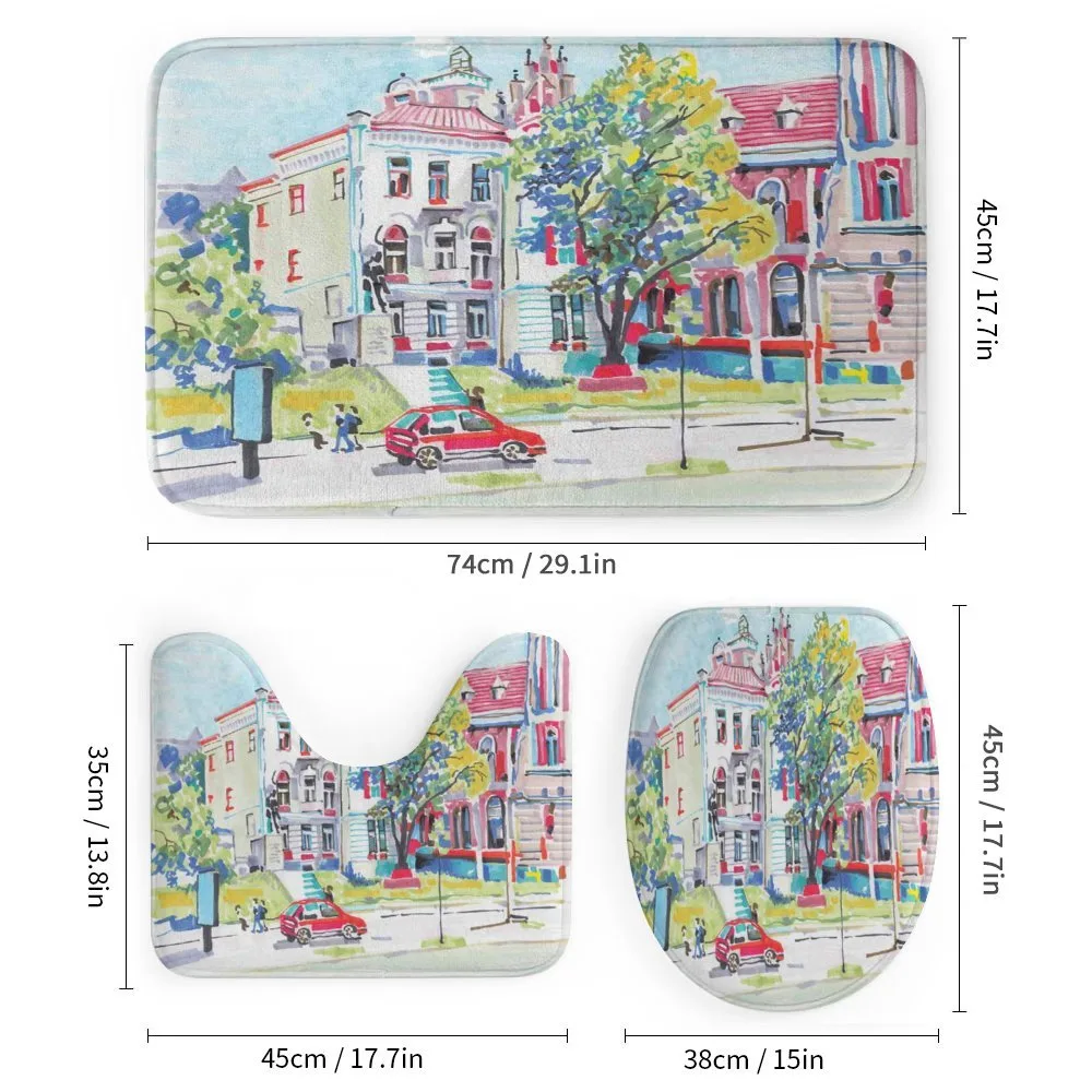 Old European Town Scenery — Detail 1