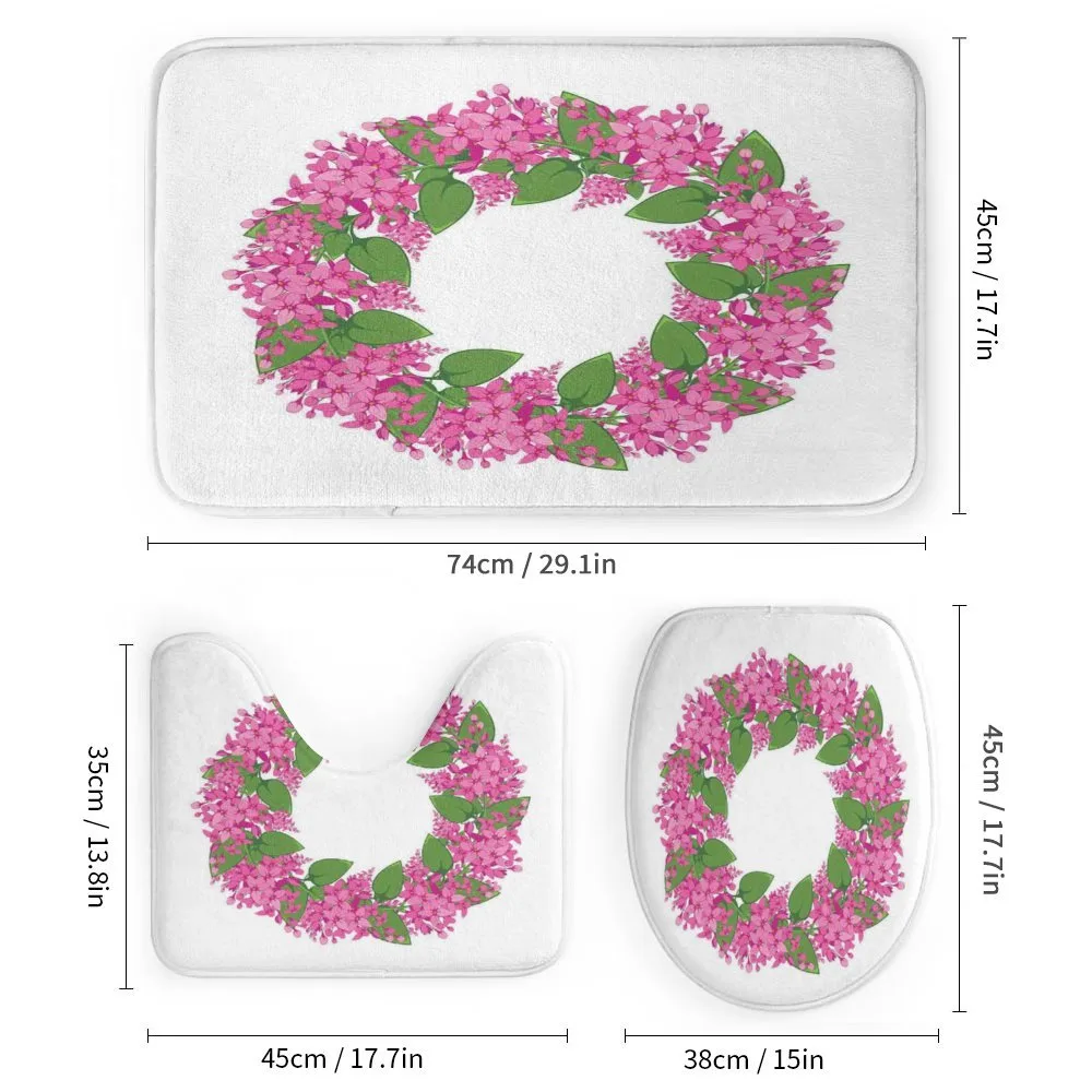 Pink Blossoms Wreath — Detail 1