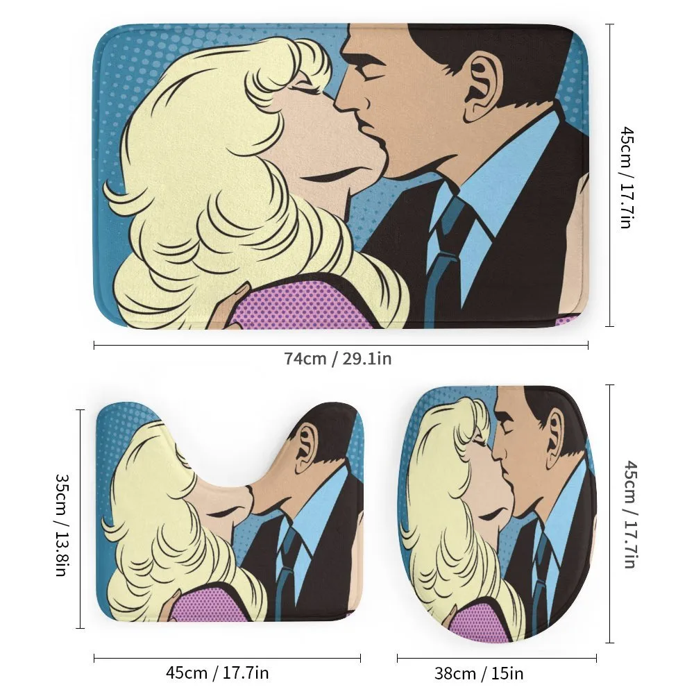 Pop Art Romantic Couple — Detail 1