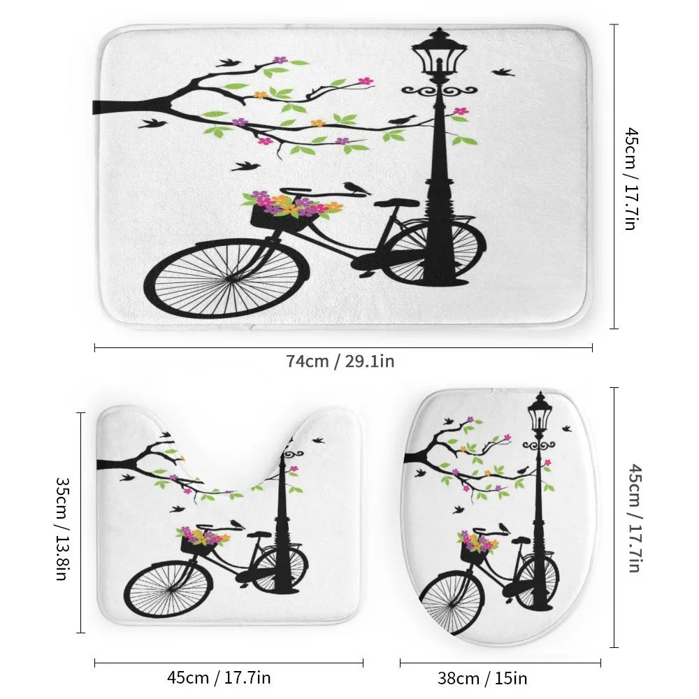 Spring Tree Birds Bike — Detail 1