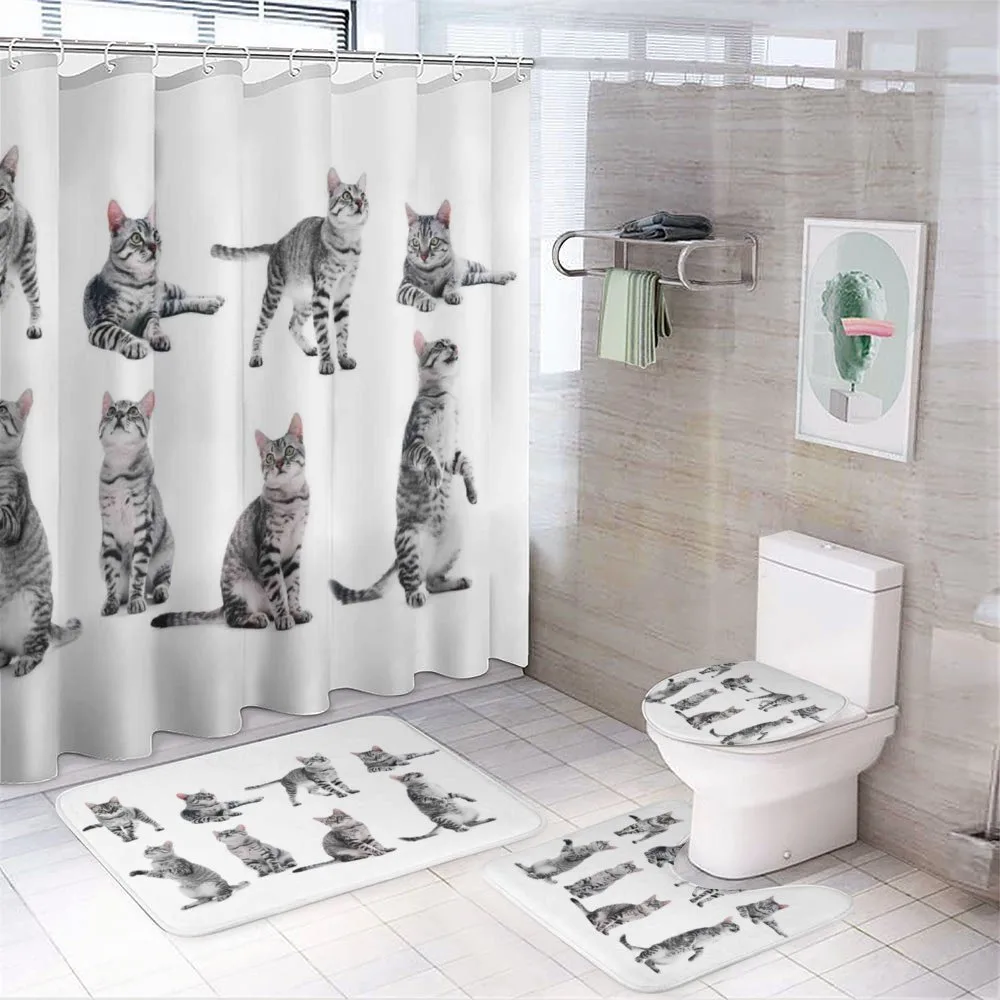 Striped Furry Animal Posing — Your design