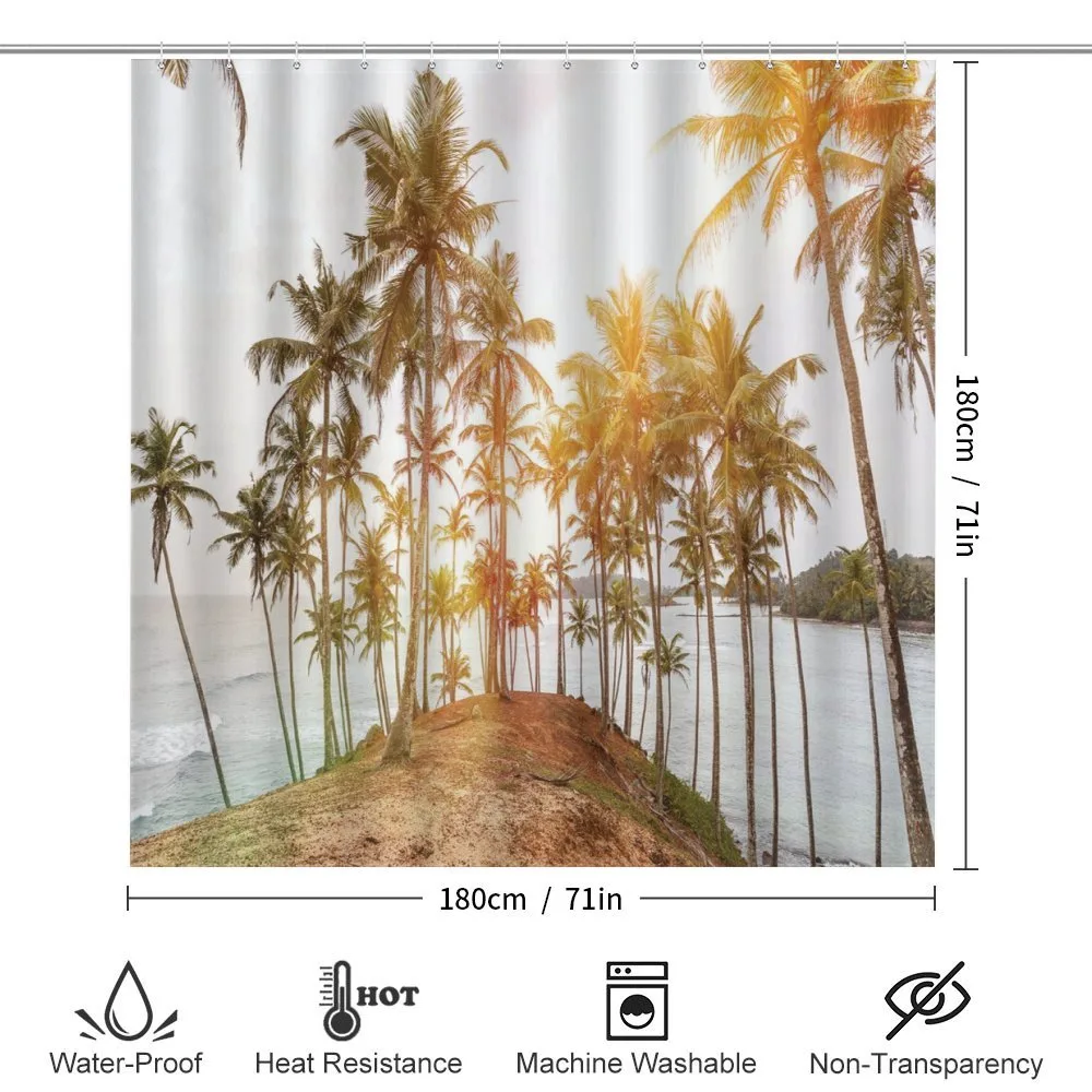 Sunbeams Hitting an Island — Detail 2