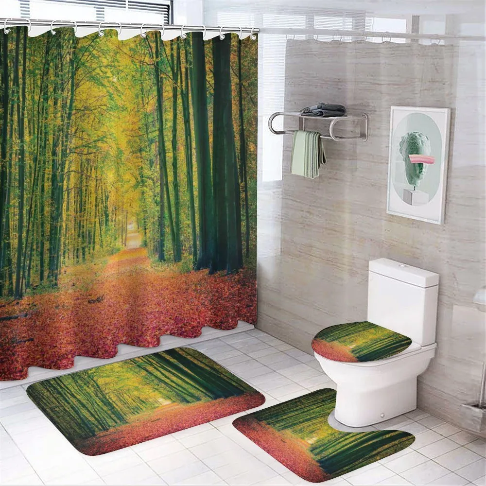 Warm Autumn Dramatic Road — Your design