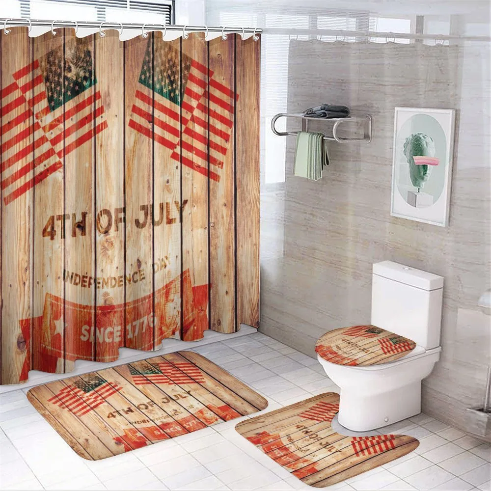 Wooden Planks Flag — Your design