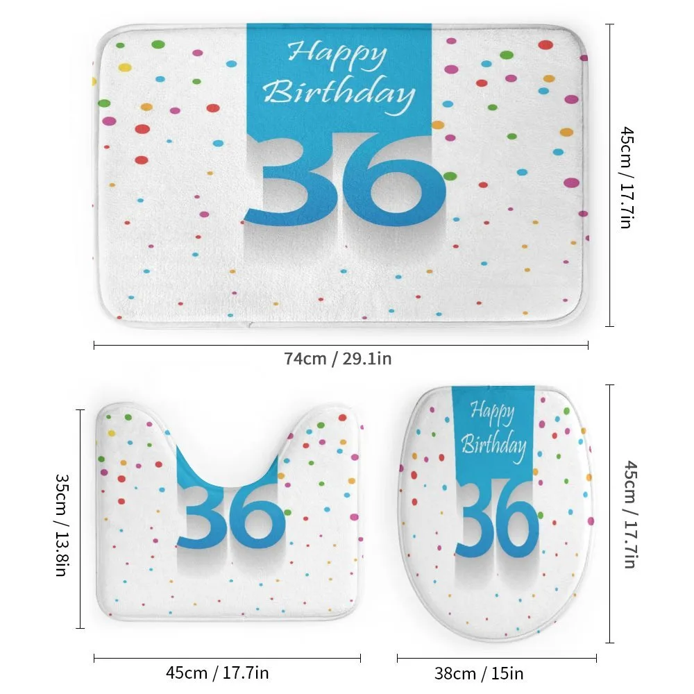 Birthday Words Dots — Detail 1