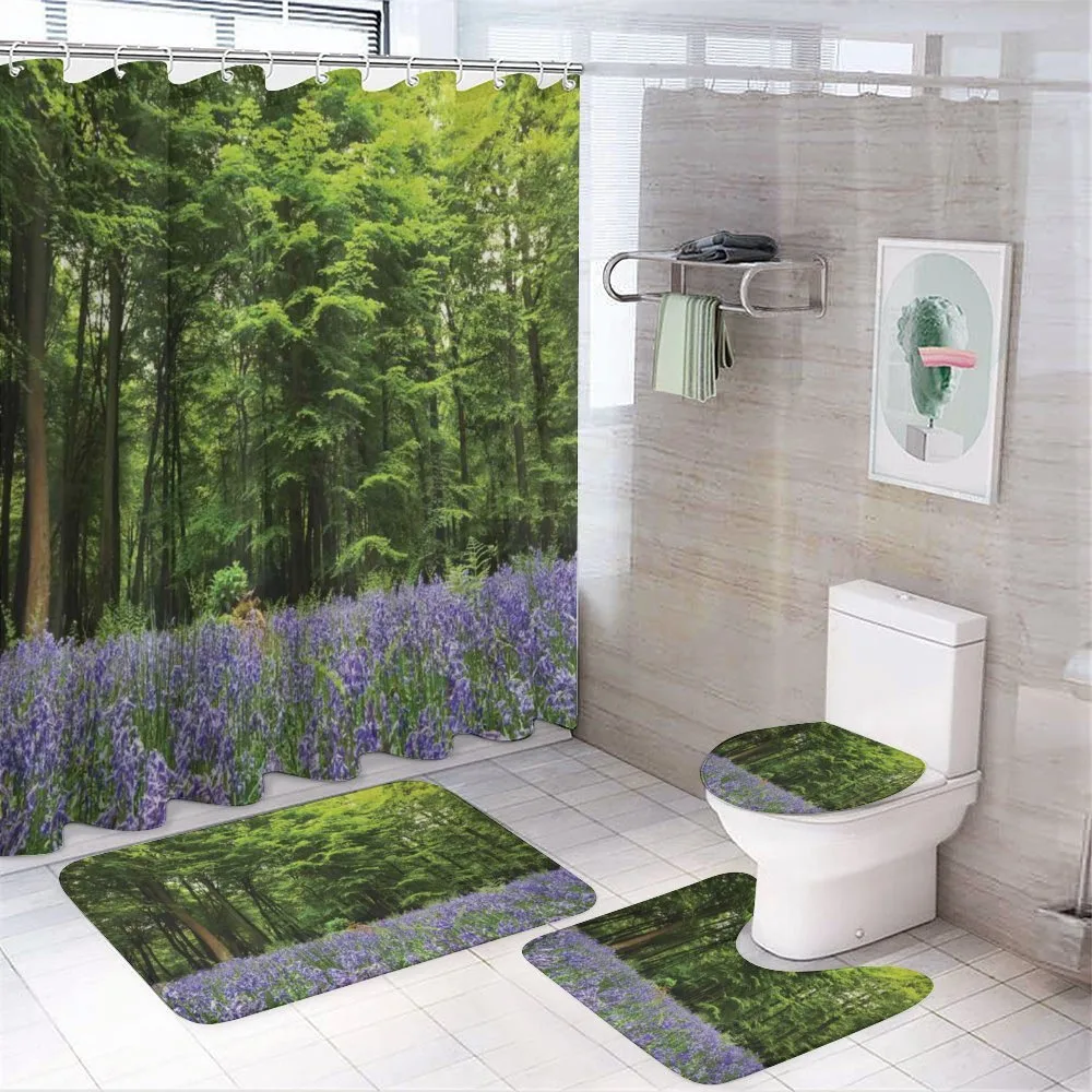 Bluebell Flowers Forest — Your design