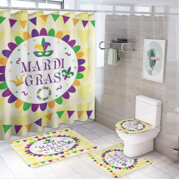 Classical Carnival on a shower curtain