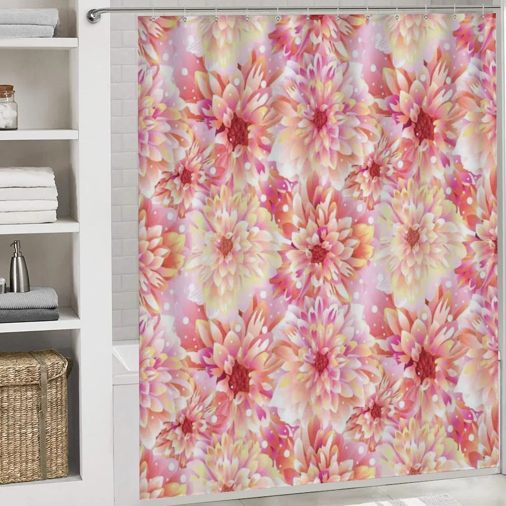 Dahlias Floral — Detail 4