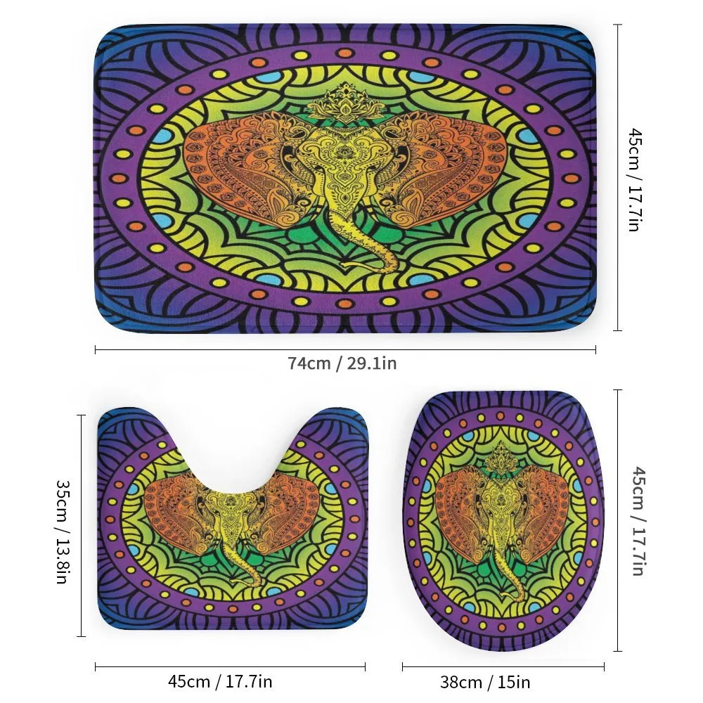 Elephant Head Mandala — Detail 1