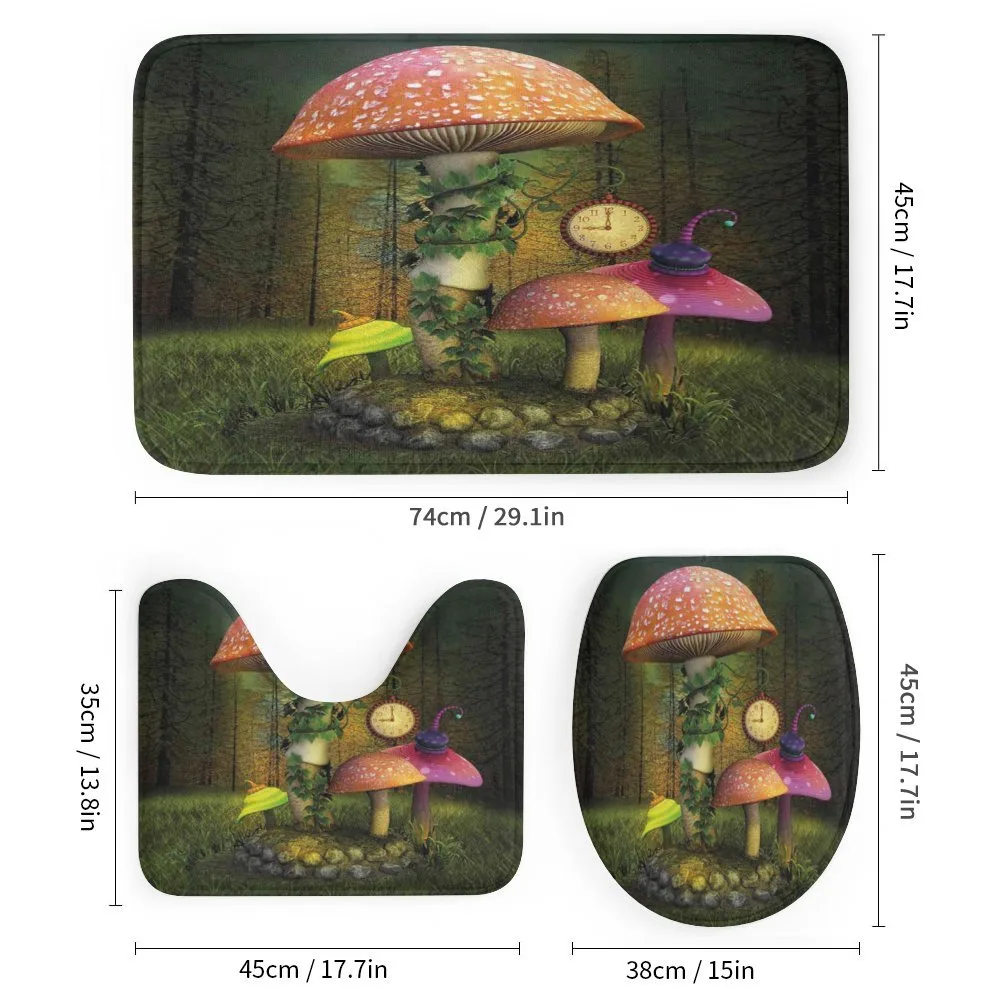 Giant Mushroom and Elve — Detail 1