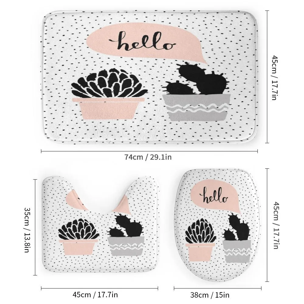 Hand Drawn Plants Hello — Detail 1