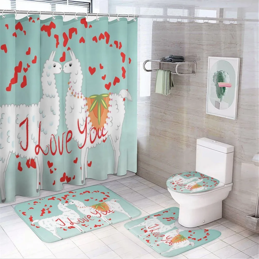 Lover Llamas and Hearts — Your design