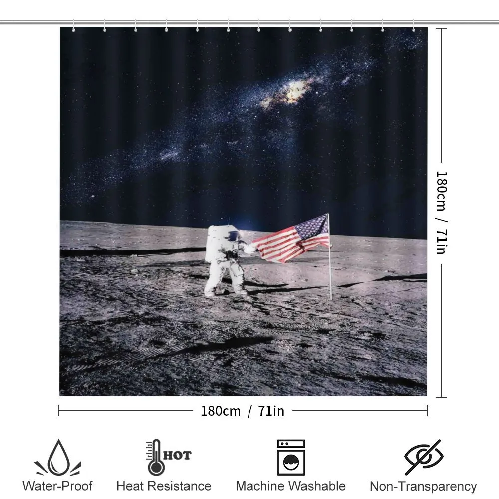 Milky Way American Flag — Detail 2