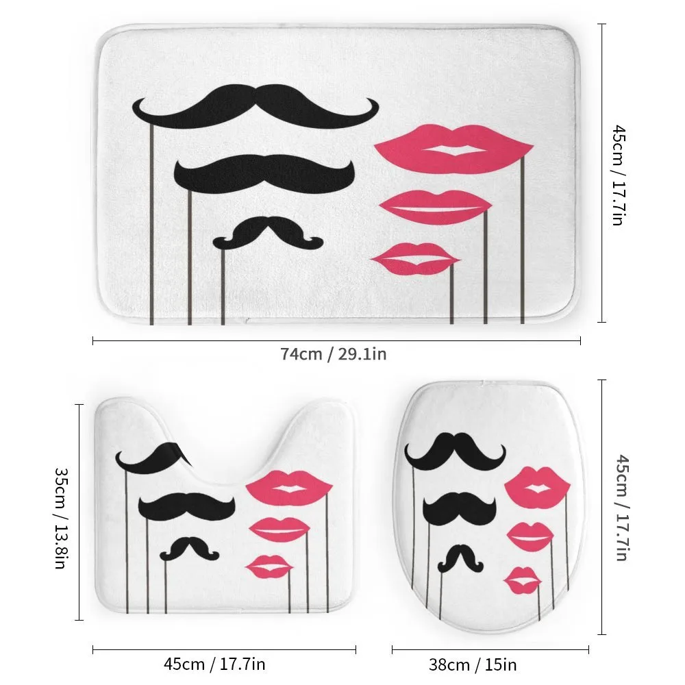 Mustachend Lips Motifs — Detail 1