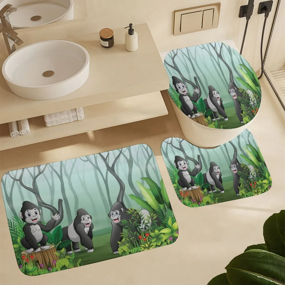 Orangutans in a Forest — Detail 5