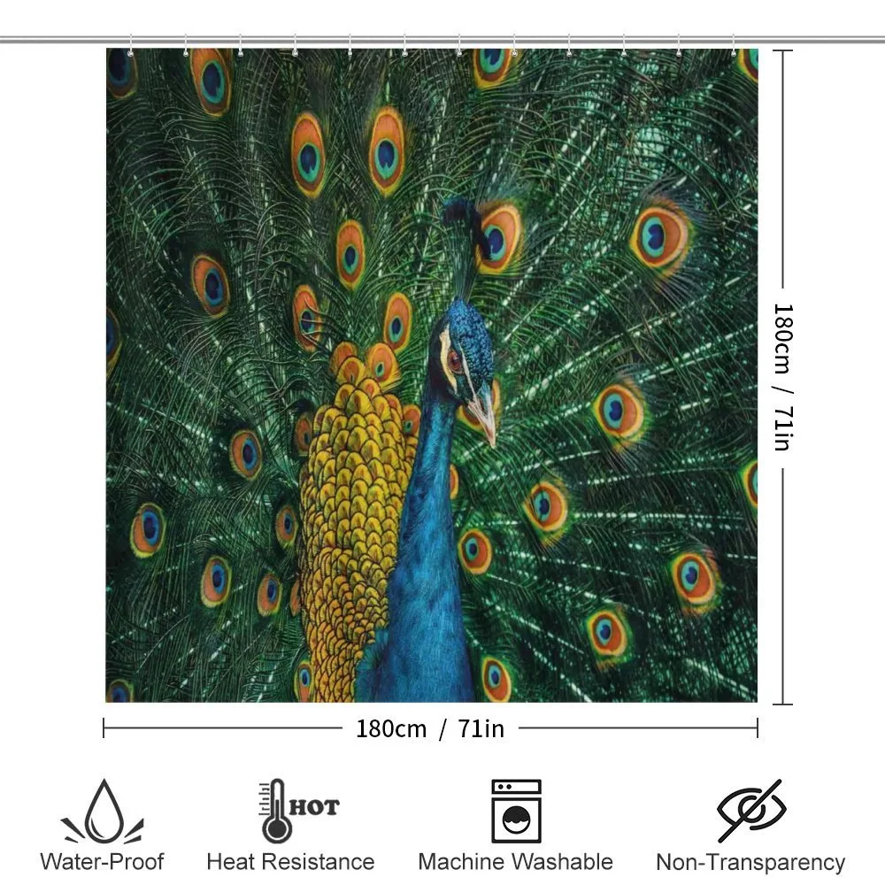 Portrait of the Peacock — Detail 2