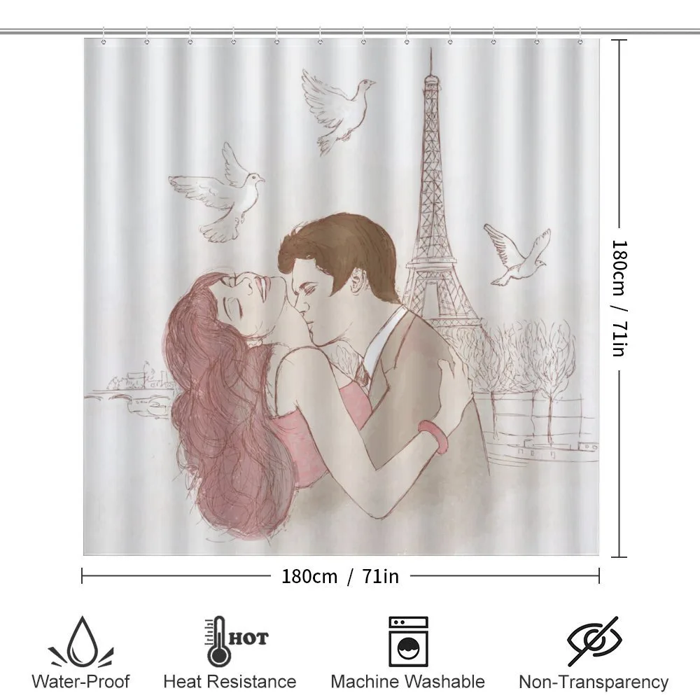 Romantic Man and Woman — Detail 2