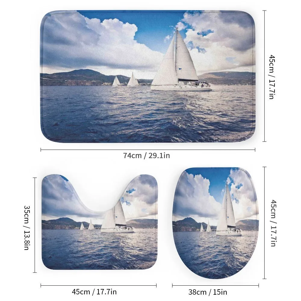 Sailing Boat on Sea — Detail 1