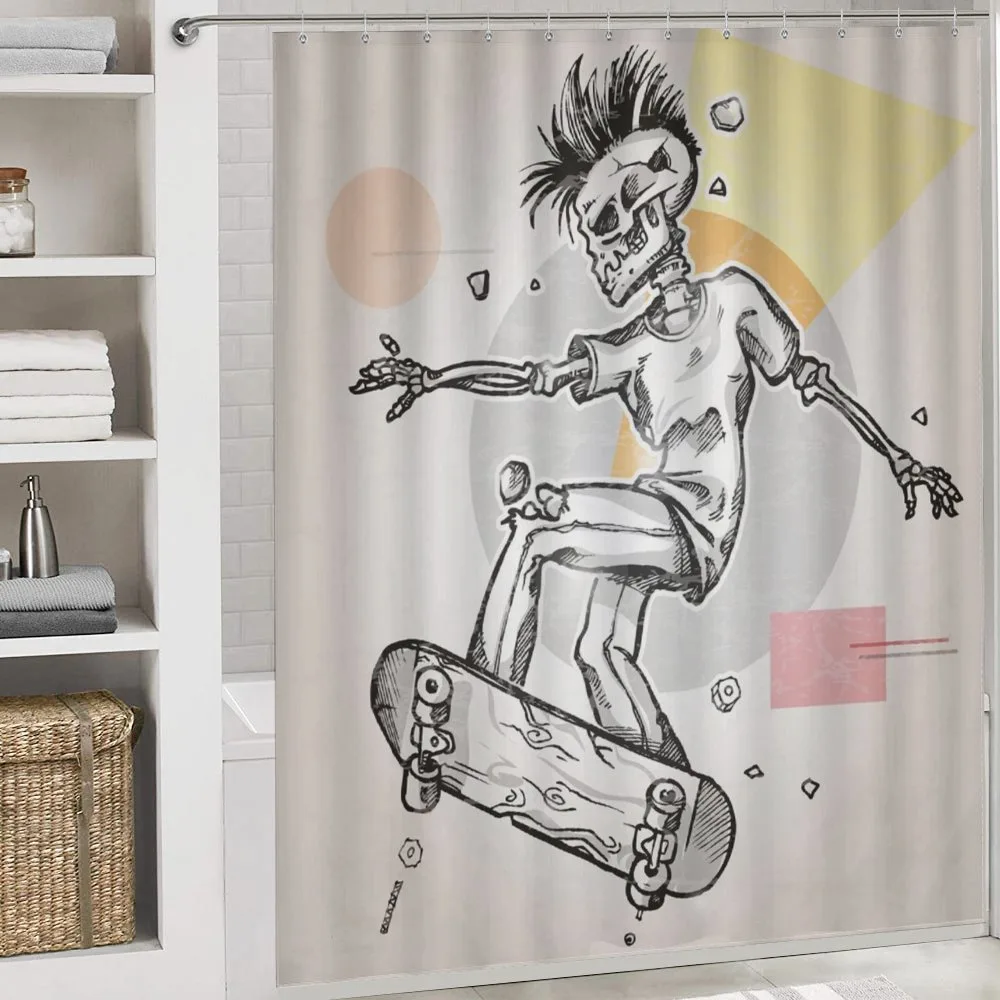 Skating Skeleton Boy — Detail 4