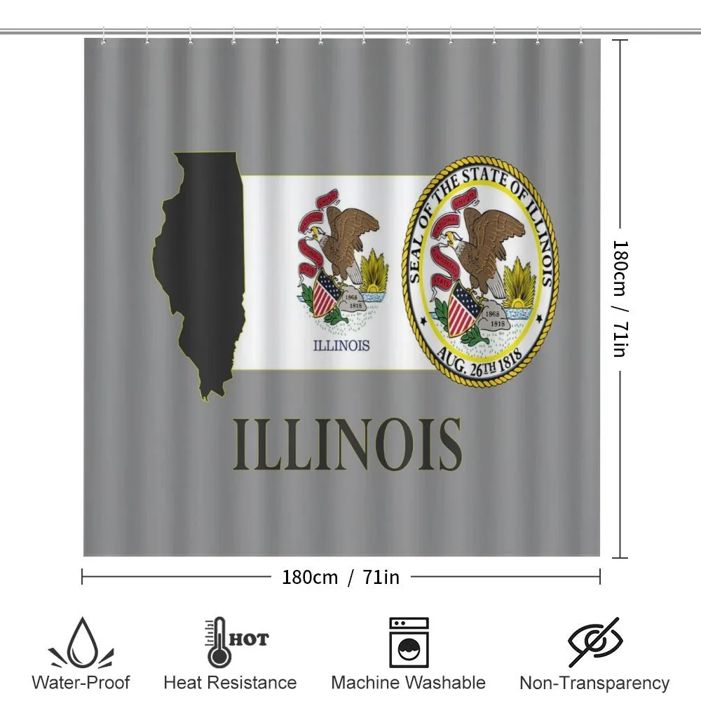 State Map and Flag Eagle — Detail 2