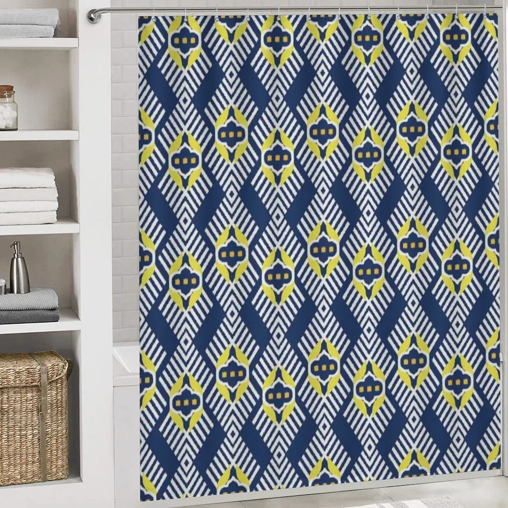 Abstract Florals and Zig Zag — Detail 4