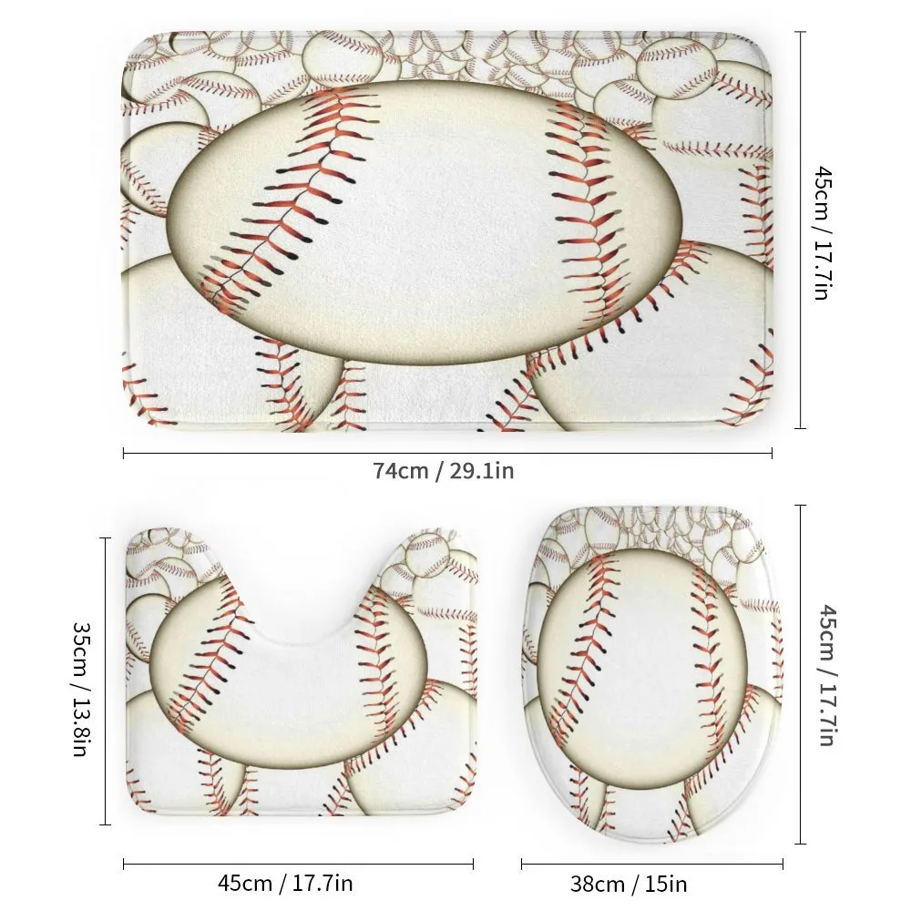 Baseball Ball Pattern — Detail 1