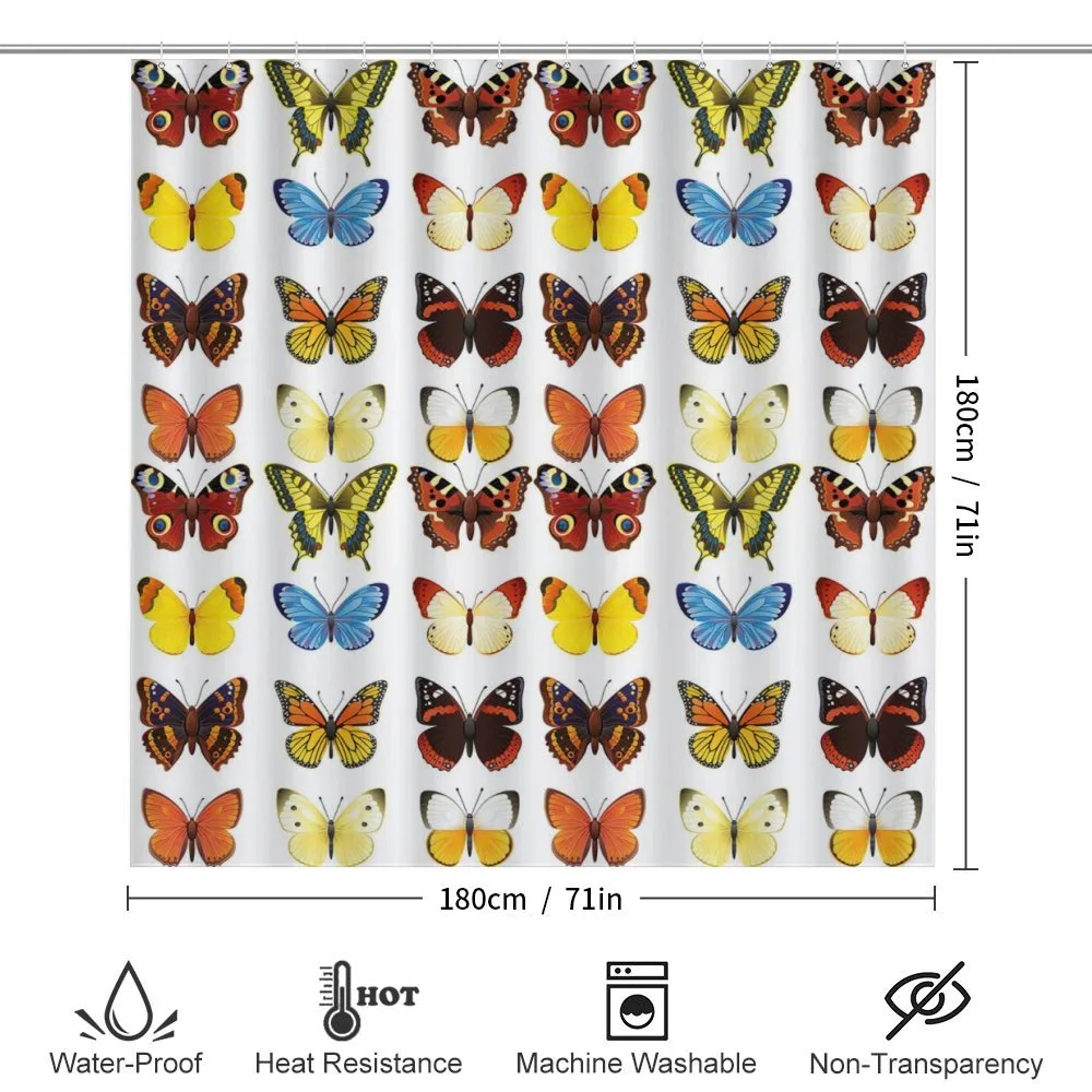 Butterflies Many Shapes — Detail 2