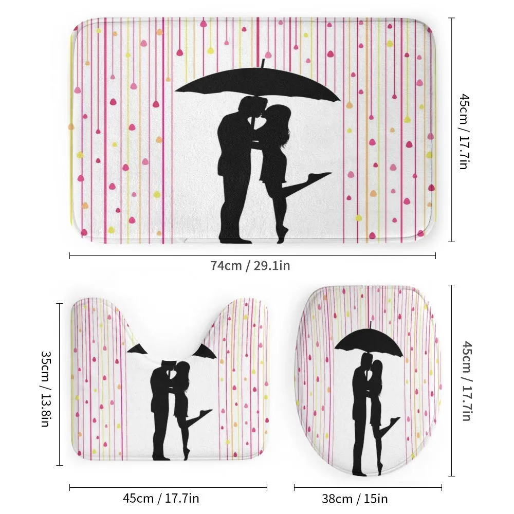 Couple Umbrella Romance — Detail 1