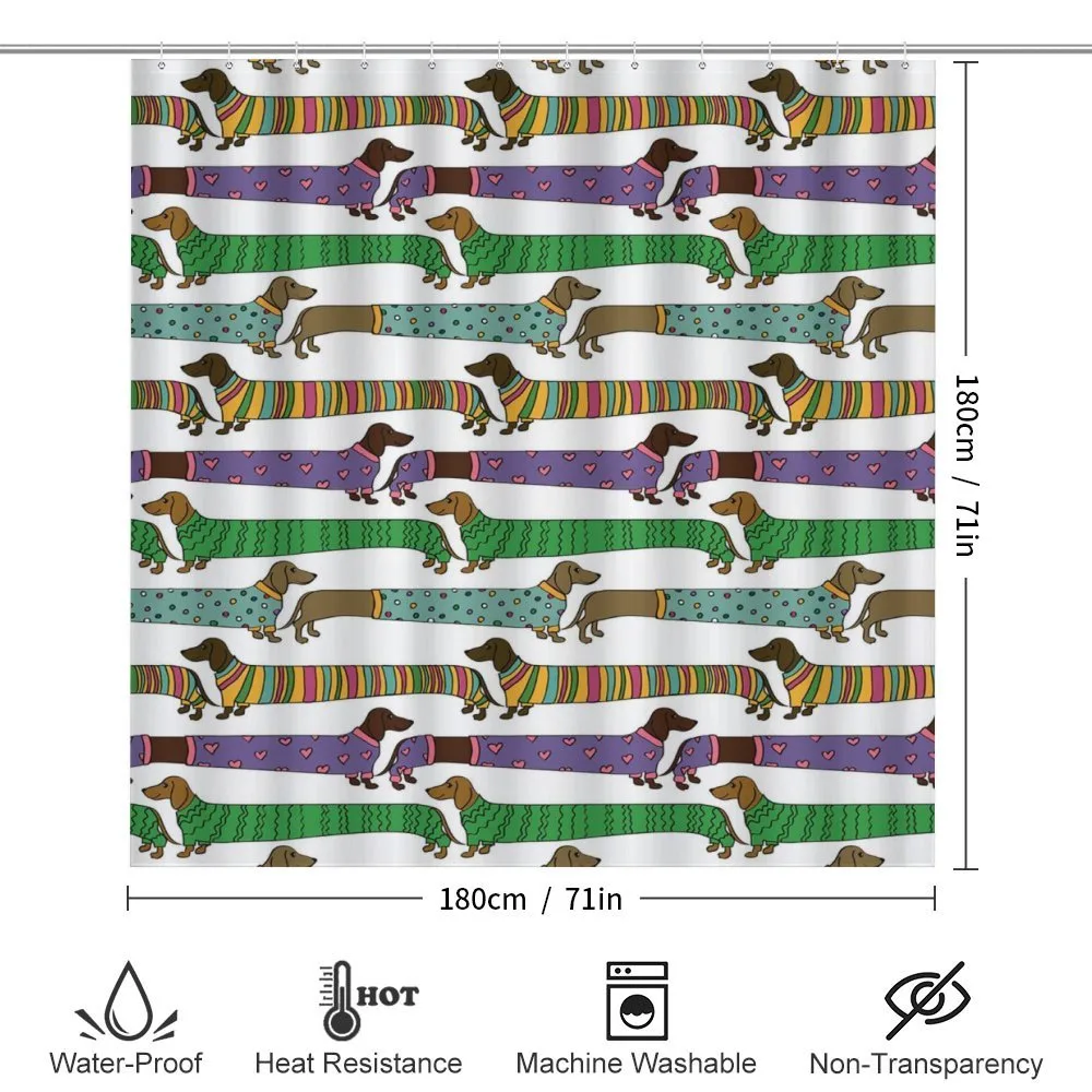 Dachshunds in Clothes — Detail 2