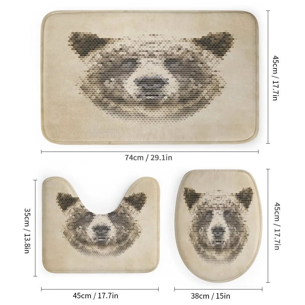 Dotted Animal Head Modern — Detail 1