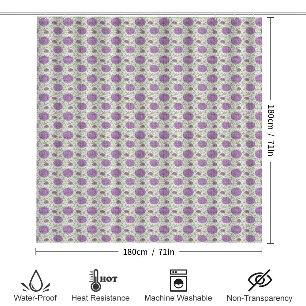 Floral Pixel-Like Dots — Detail 2