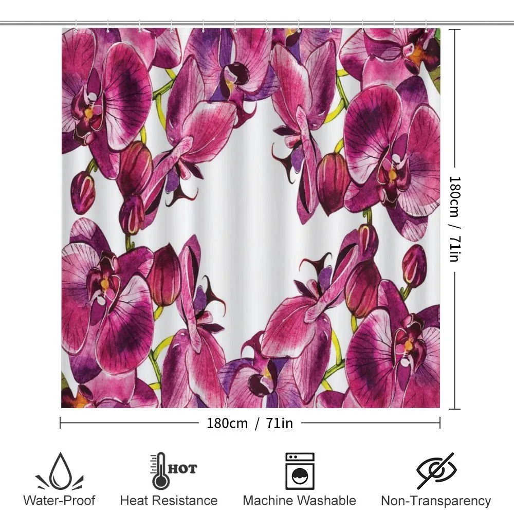 Fresh Spring Orchids Art — Detail 2