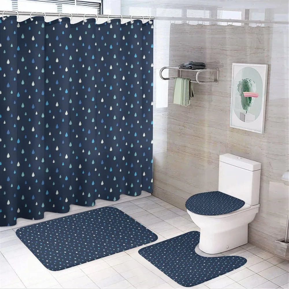 Indigo Rain Drops — Your design