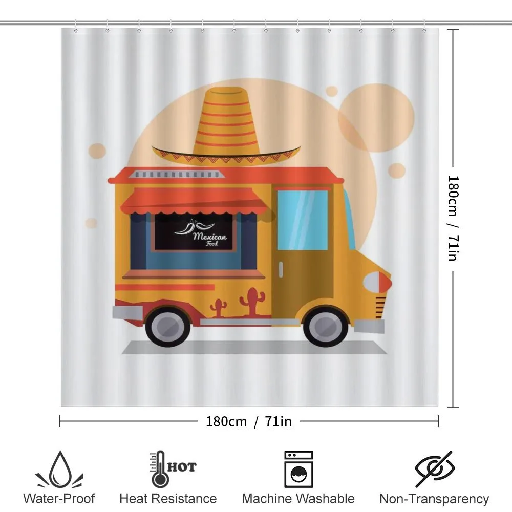 Mexican Food Delivery Truck — Detail 2