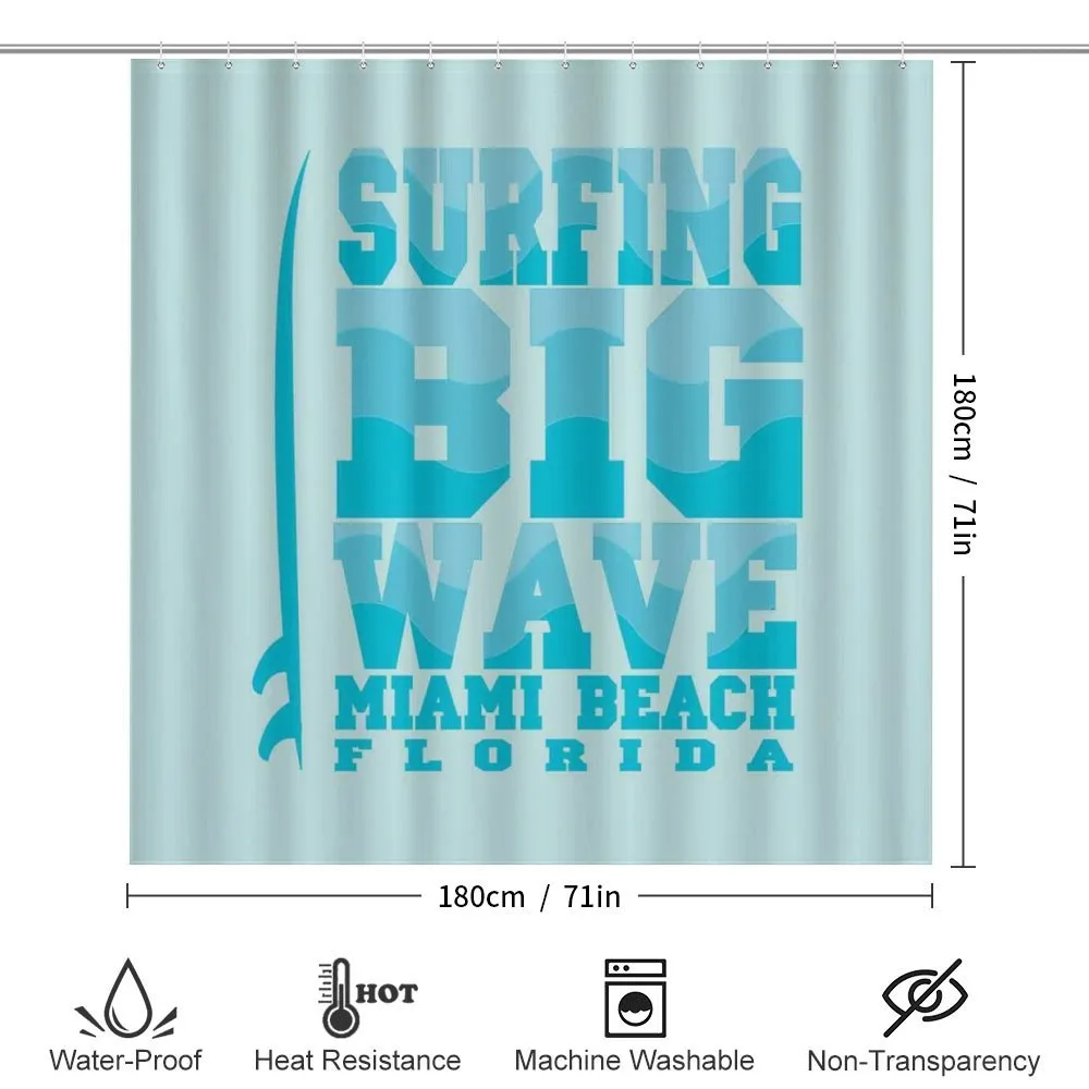 Surfing Big Wave Miami — Detail 2