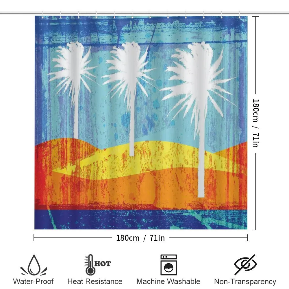 Tropic Beach Palms — Detail 2
