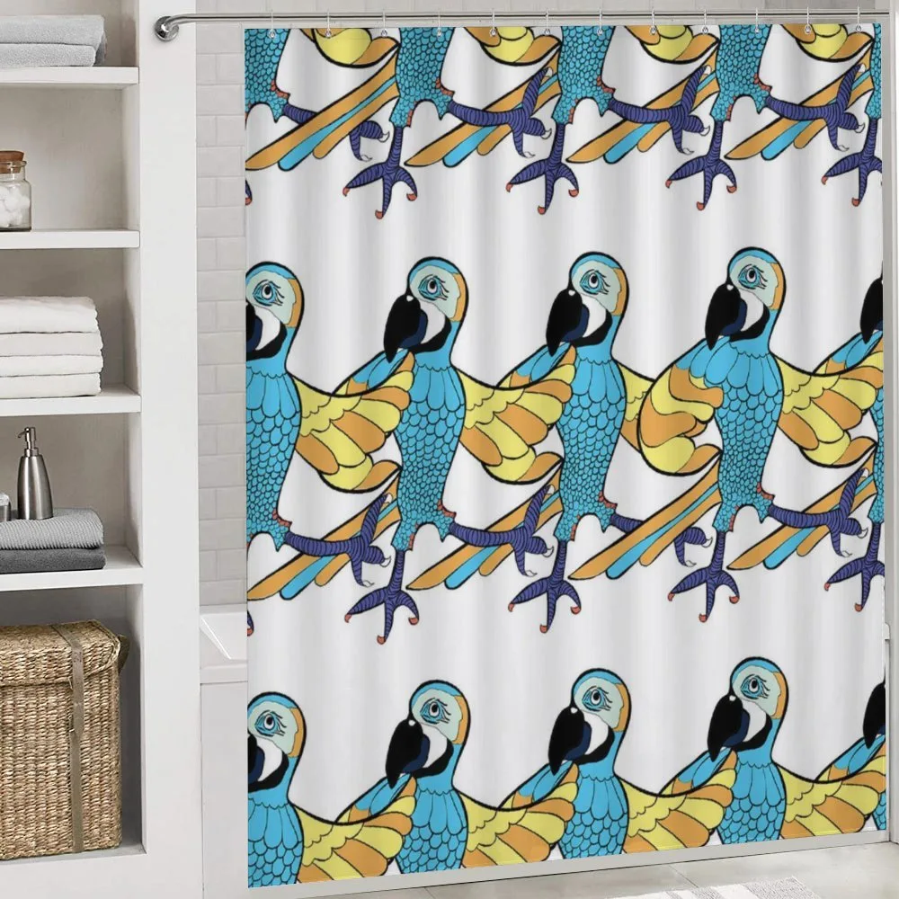 Tropic Colorful Parrots — Detail 4