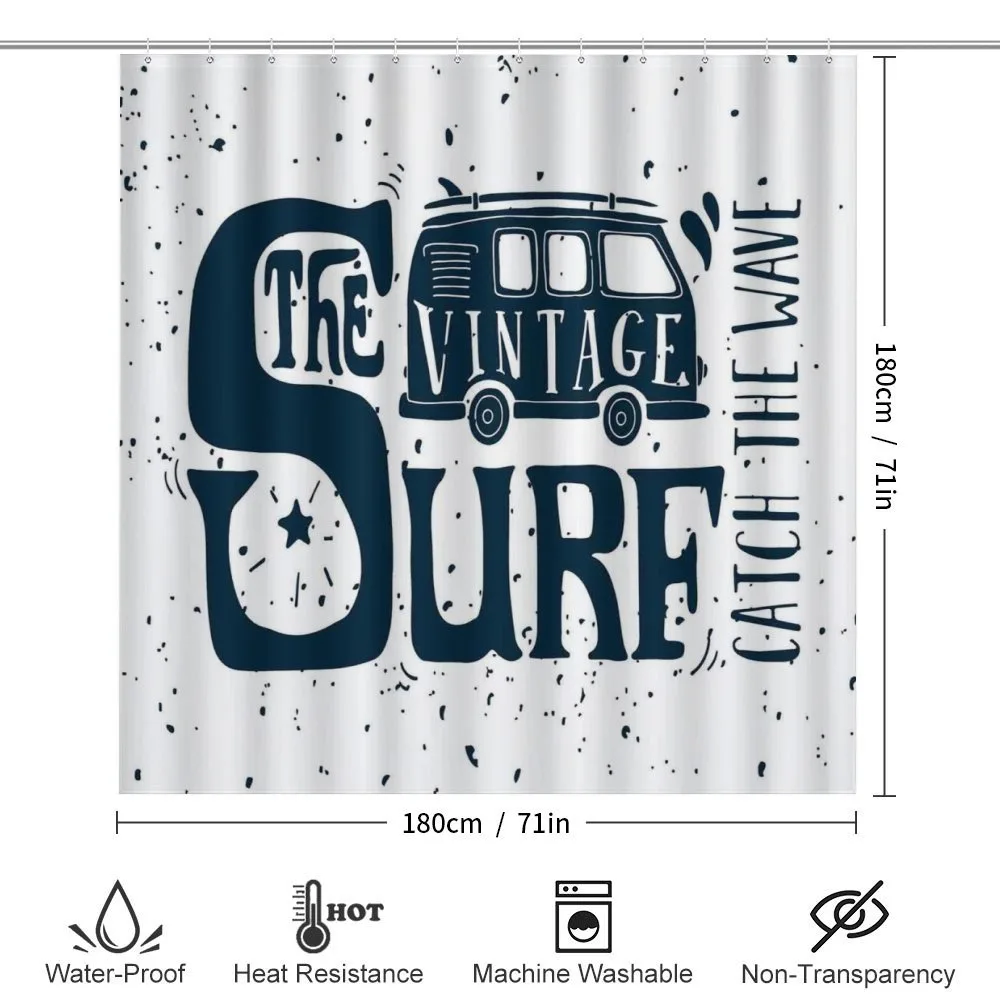 Vintage Surf Mini Van — Detail 2