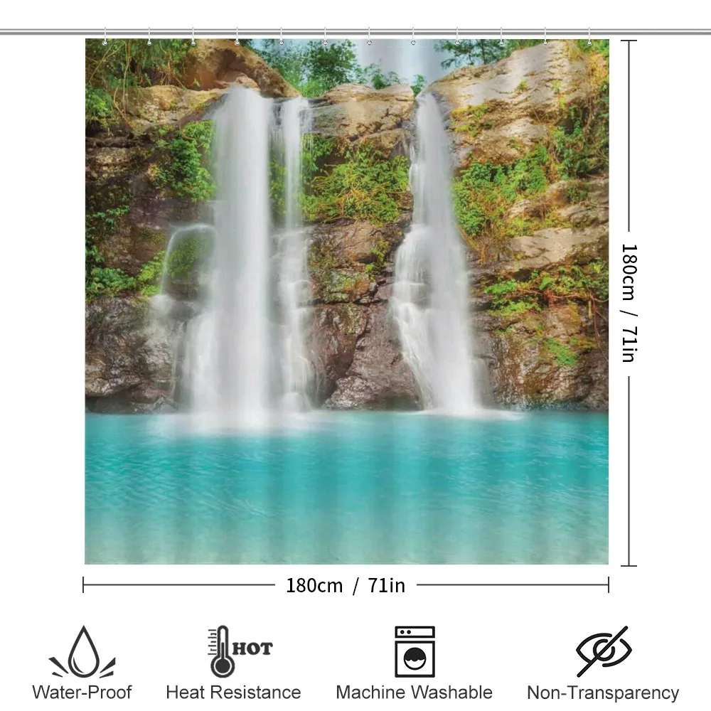 Waterfall in Rainforest — Detail 2