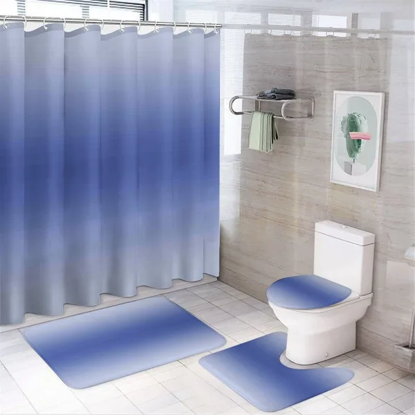 Clear Sky in Summer Day on a shower curtain