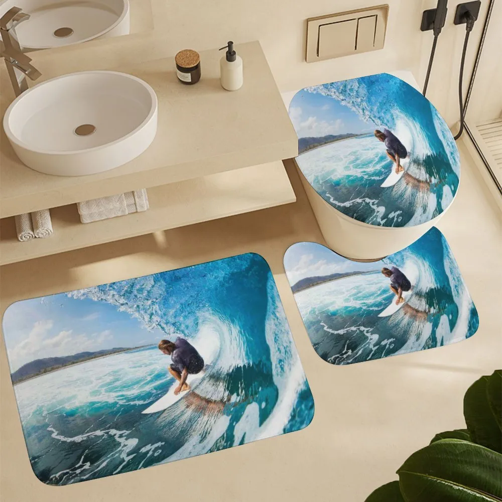 Coastal Surfing on Waves — Detail 5