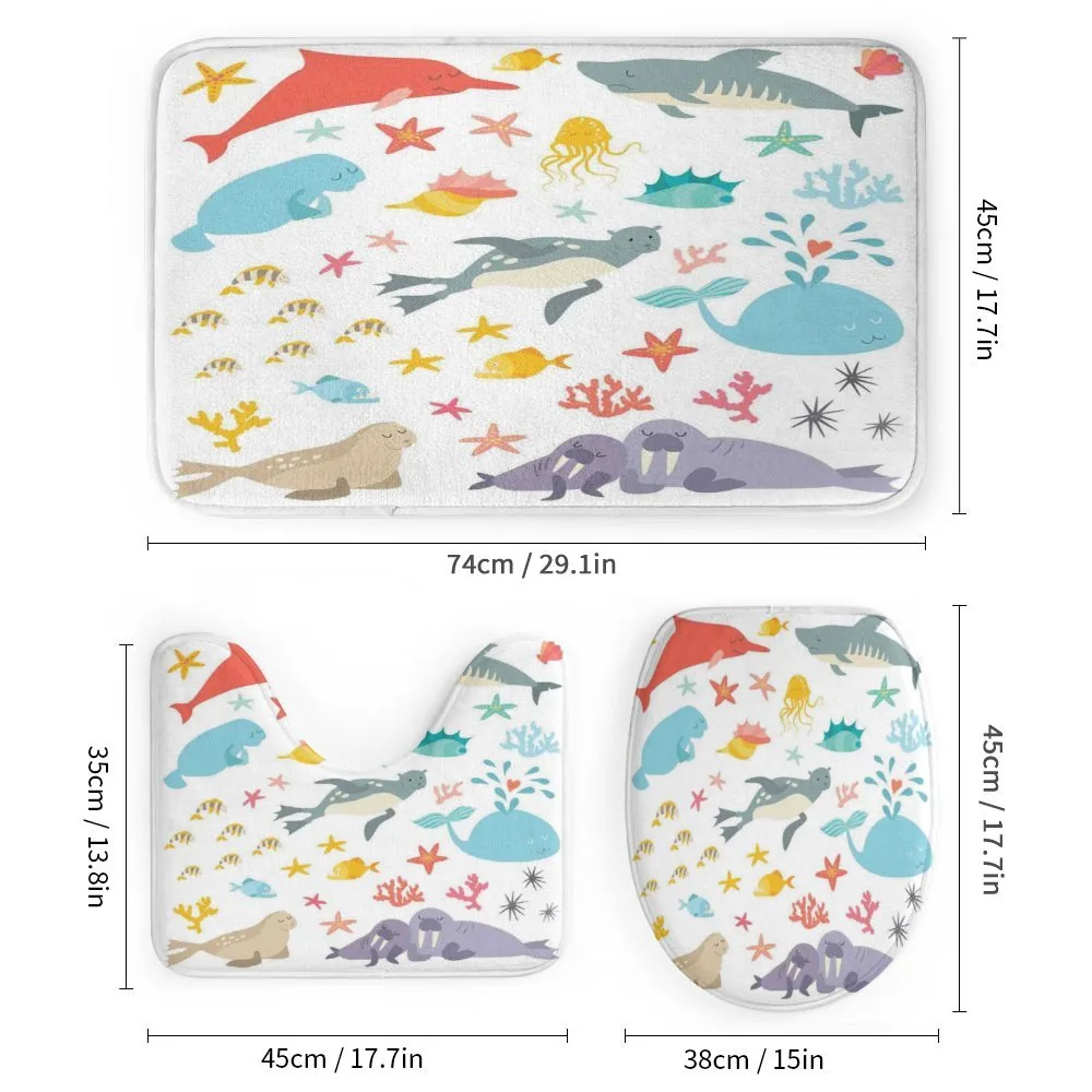 Colorful Ocean Animals — Detail 1
