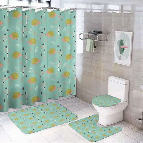 Countryside Life Art on a shower curtain