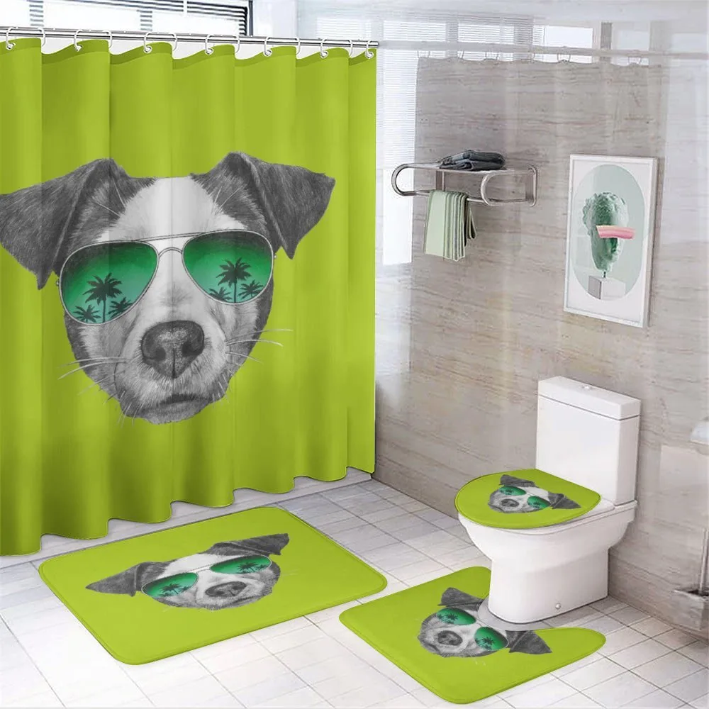 Dog with Glasses Tree — Your design